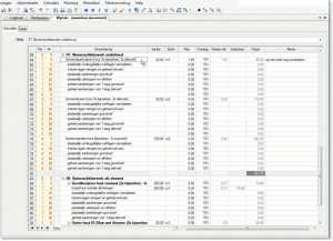 calculatieprogramma